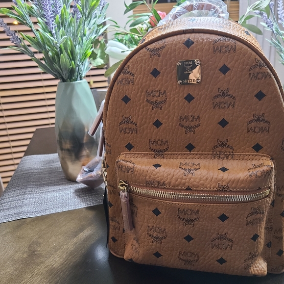 Mcm stark Side Studs Backpack